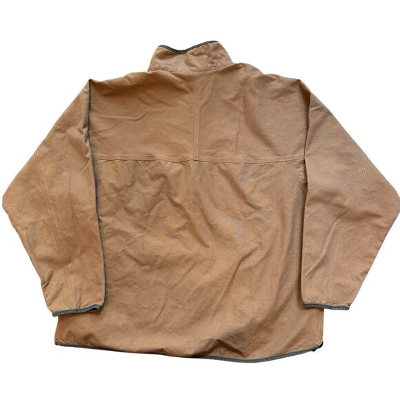Kavu Canvas Pullover Jacket 1/4 Zip Throwshirt Men’s XL Khaki Tan Pockets - Picture 6 of 6